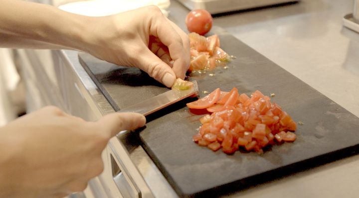 甘鯛の鱗焼き 野菜おろし 工程02
