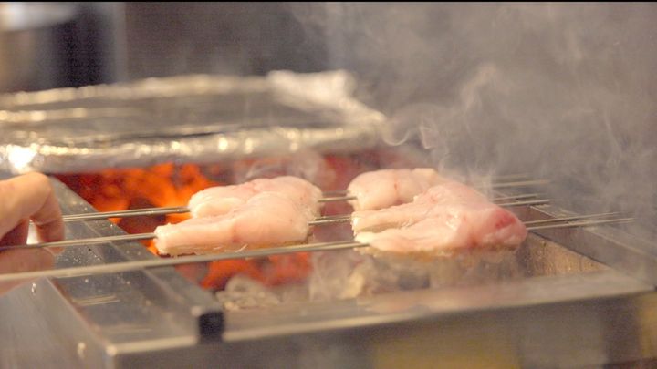 甘鯛の鱗焼き 野菜おろし 工程09