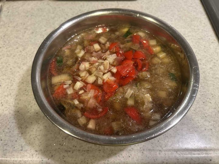 甘鯛の鱗焼き 野菜おろし 工程06