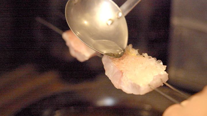 甘鯛の鱗焼き 野菜おろし 工程08
