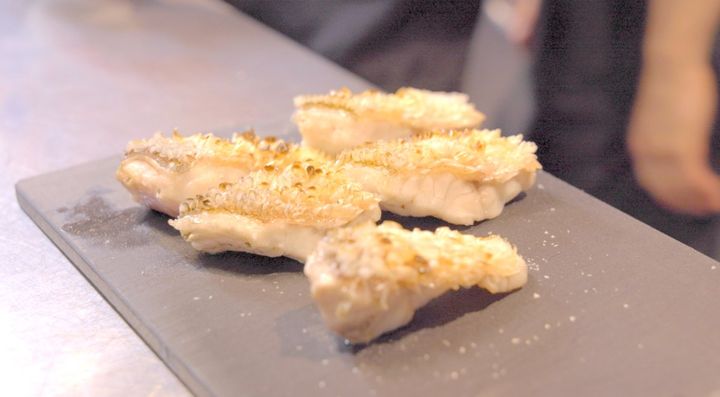 甘鯛の鱗焼き 野菜おろし 工程10
