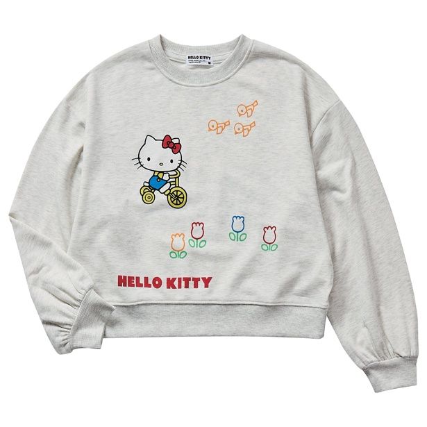 Sanrio characters スウェット(ハローキティオートミール)