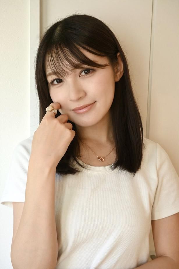 【写真】上京して4年目にして初めて主演の舞台に出演する元HKT48の神志那結衣さんが今の心境を語る