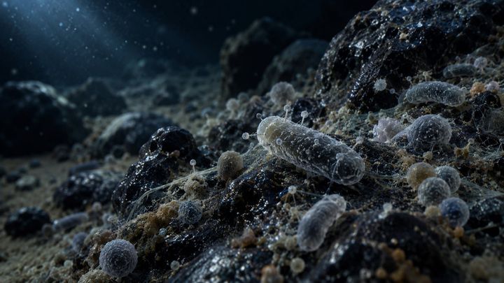金属の塊が眠る海底と、知られざる微生物たち