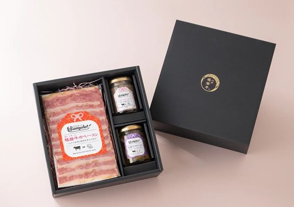 八戸毬姫牛の加工品ブランド「毬amulet」の3点ギフトが青森県特産品コンクールで受賞