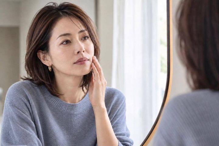 「最近、頬の位置が下がって見える…」40代以降が気づきたい“老化サイン”
