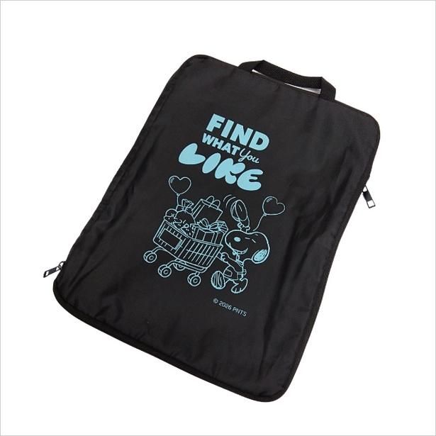スヌーピーフェスティバル限定「圧縮ポーチ 大」(1760円)