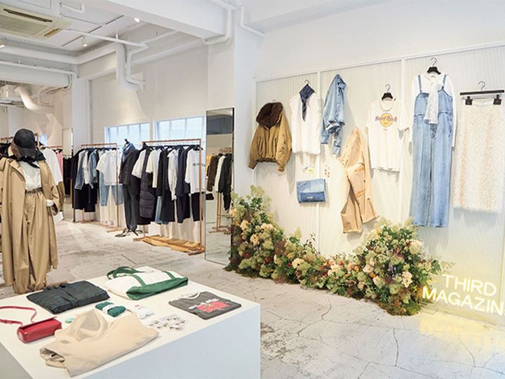 THIRD MAGAZINEの店内
