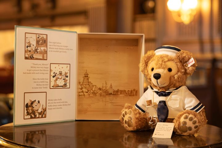 東京ディズニーシー25周年記念 シュタイフ プロデュースのダッフィー