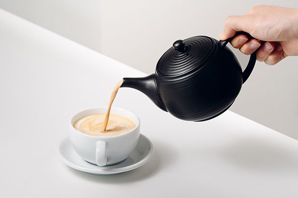 3分で濃厚カフェオレ！ミルクで抽出する「カフェオレ専用バリスタ急須」先行販売中