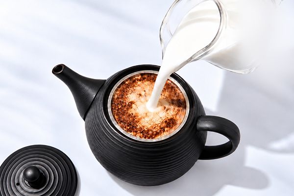 3分で濃厚カフェオレ！ミルクで抽出する「カフェオレ専用バリスタ急須」先行販売中