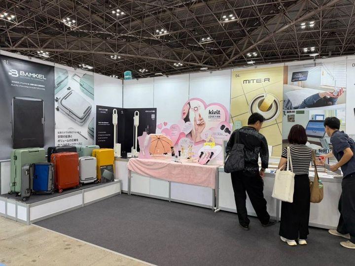 展示会場の様子