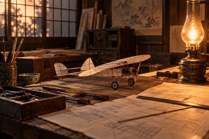 bamboo-model-plane