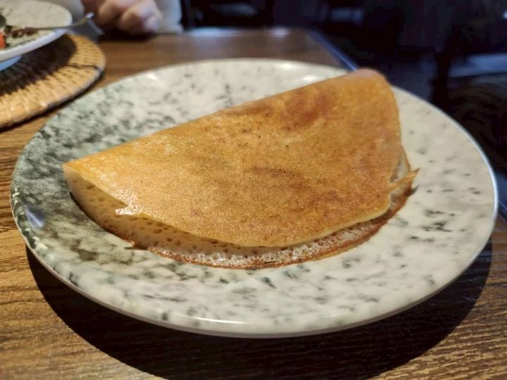 南インド 朝食 クレープ
