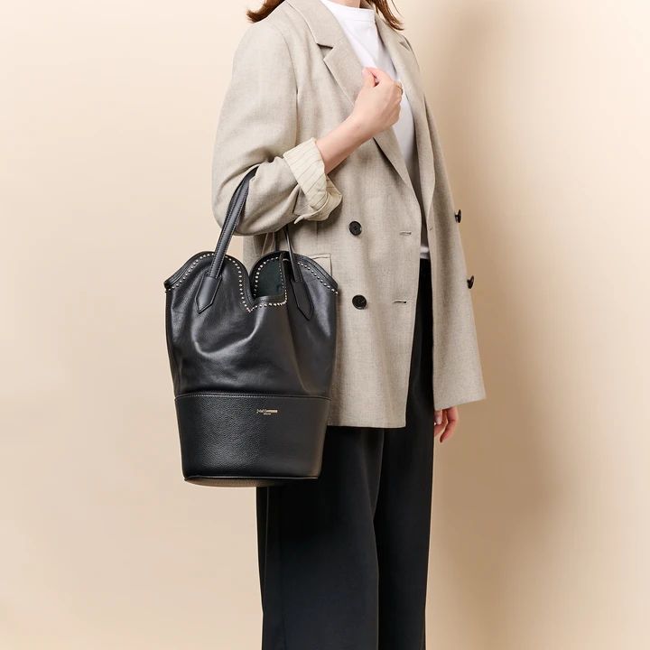 J&M デヴィッドソン レイ バケット S ウィズ スタッズ 着用画像