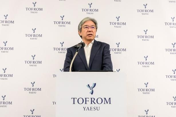 東京建物株式会社 代表取締役 社長執行役員 小澤 克人さんより開発コンセプトが語られた
