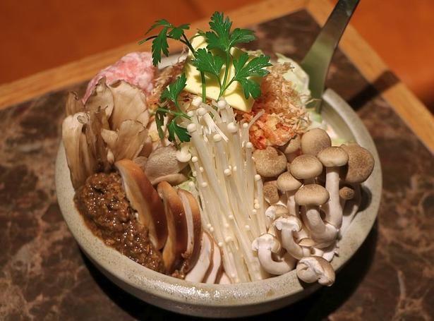 シブスクで食べたい秋グルメ「ポルチーニもんじゃ」