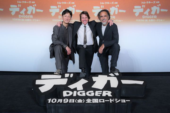 映画『DIGGER／ディガー』舞台挨拶の様子 （C）2026 WBEI and Legendary width=