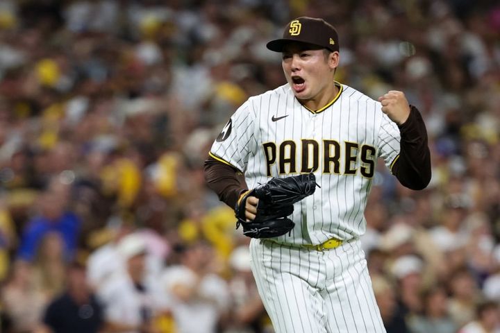 パドレス・松井裕樹（C）Getty Images