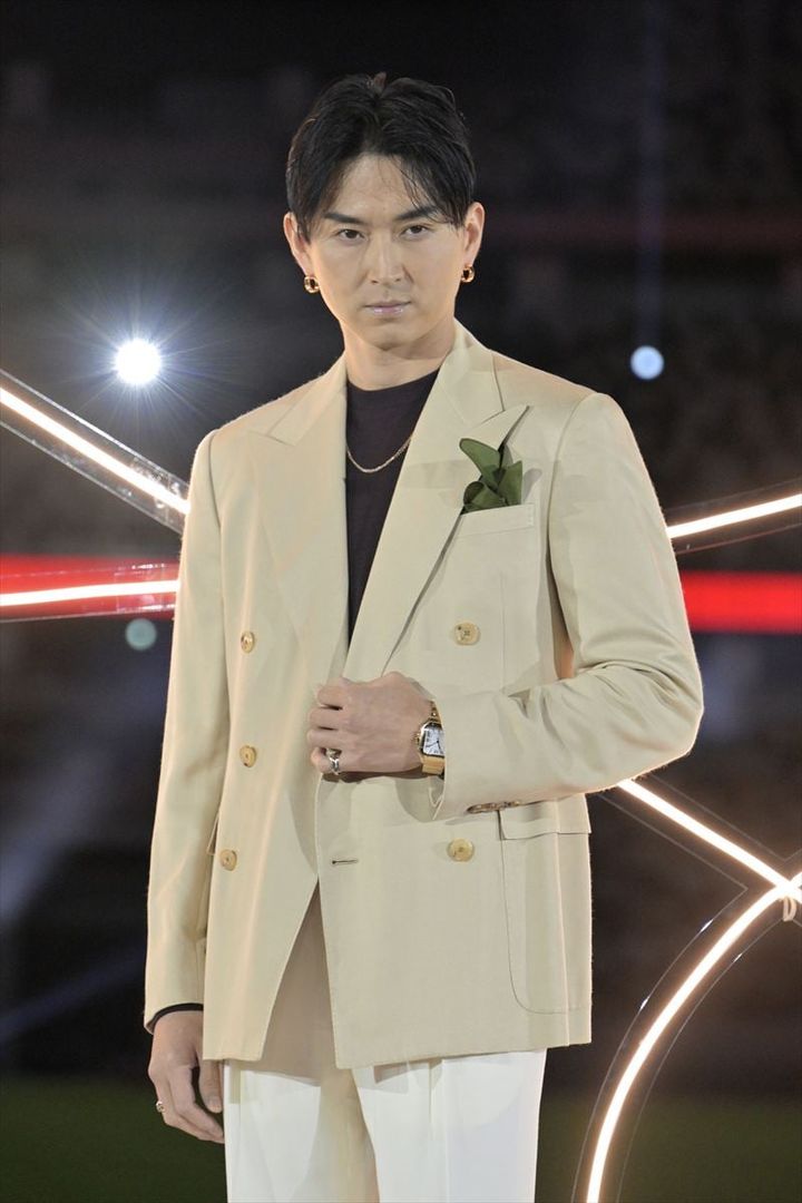 「きつね顔の男性芸能人イケメン」ランキング、3位の松田翔太さん（2024年10月、時事通信フォト）
