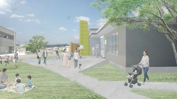 寝屋川市に学生と住民がつくる団地集会所が完成！10年後に張り替える竹ルーバーも