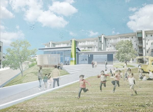寝屋川市に学生と住民がつくる団地集会所が完成！10年後に張り替える竹ルーバーも