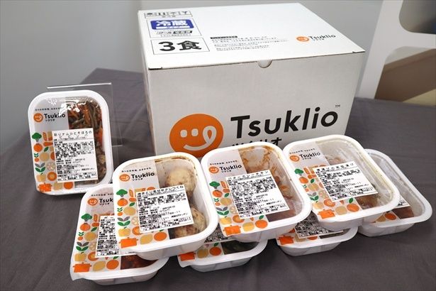 ツクリオは週替わりで調理済みの手料理を冷蔵で宅配するサービス