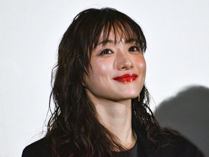 ドラマ『ポリティカルパン』試写会に出席した石原さとみ クランクイン！ width=