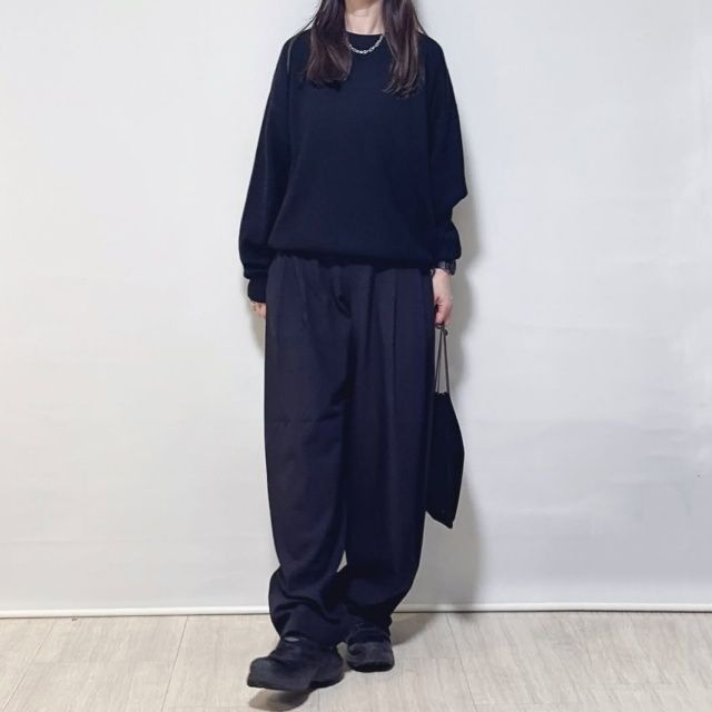 Uniqlo U「ダブルフェイスクルーネックセーター」