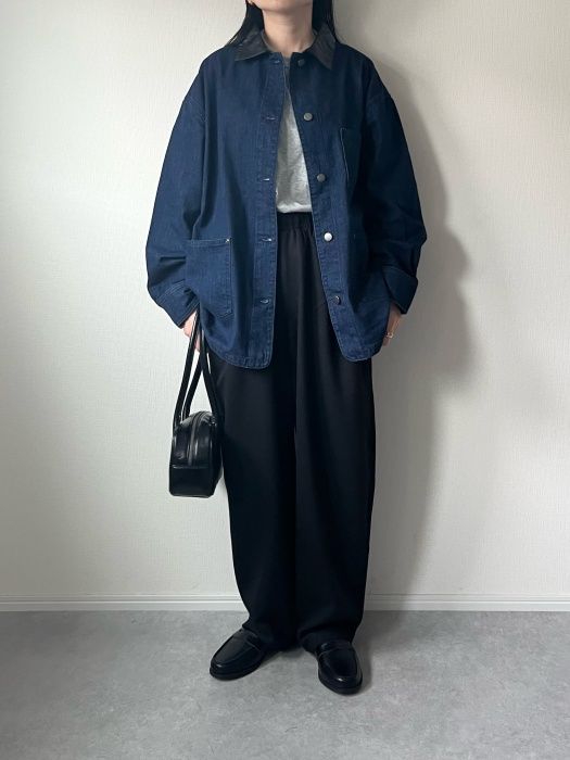 Uniqlo U「ブラッシュドジャージーワイドパンツ」