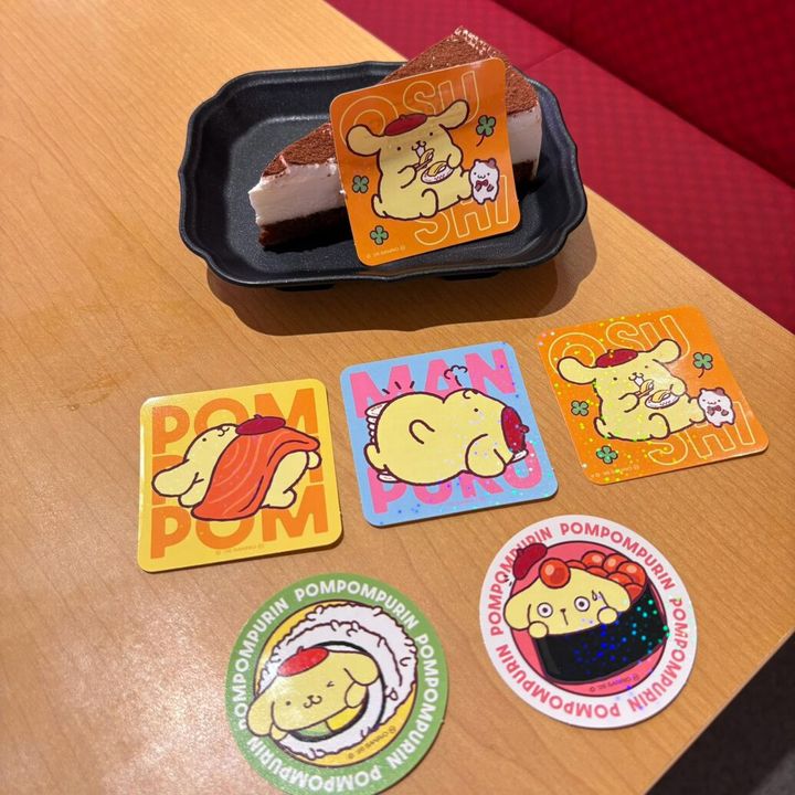 ポムポムプリン×スシロー スイーツ