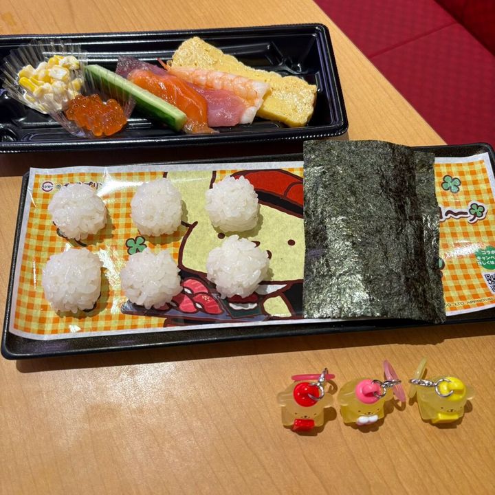 ポムポムプリン コラボミニチャーム付き つくローセット