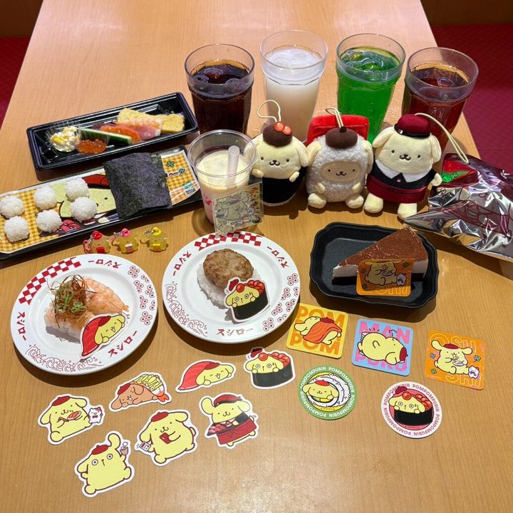 ポムポムプリン×スシロー
