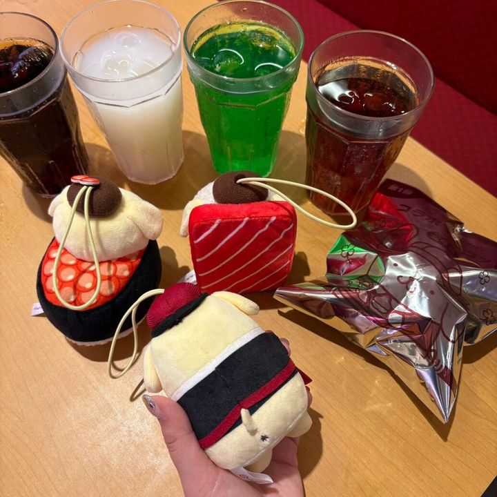 ポムポムプリン×スシロー コラボマスコット