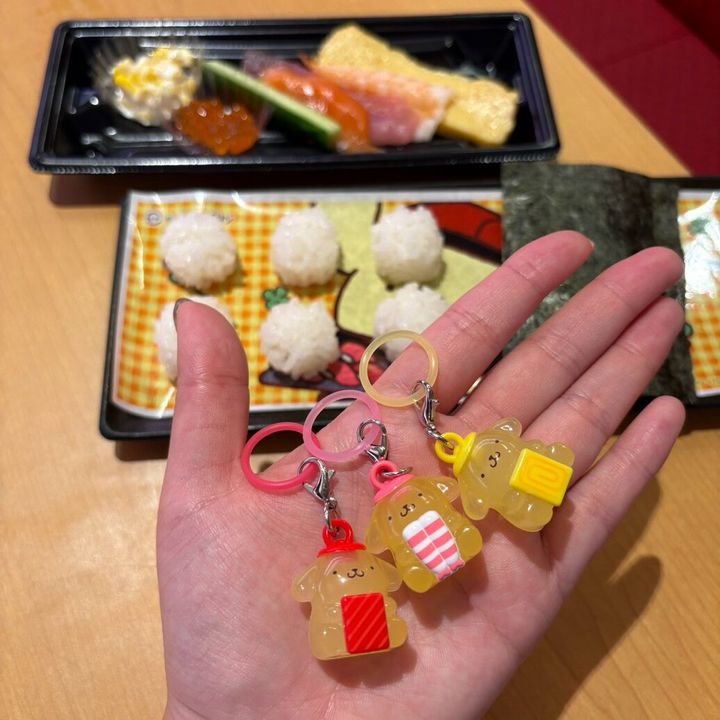 ポムポムプリン×スシロー コラボミニチャーム