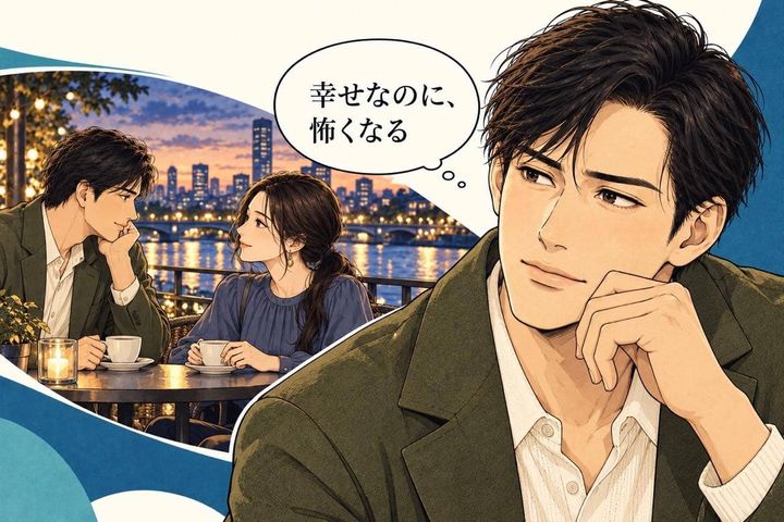 「順調なのに、なぜ彼は不安がる？」男性が本気の恋ほど“怖くなる”本当の理由