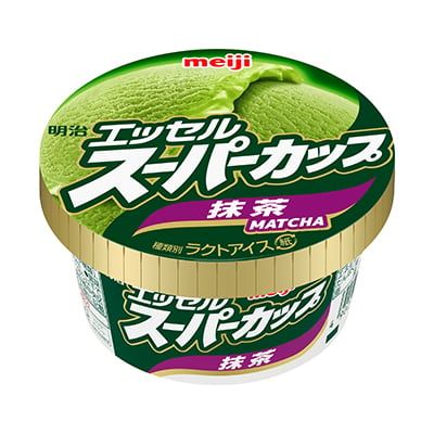 2026年2月に製造を終了した「明治 エッセル スーパーカップ 抹茶 200ml」（明治の公式サイトより）