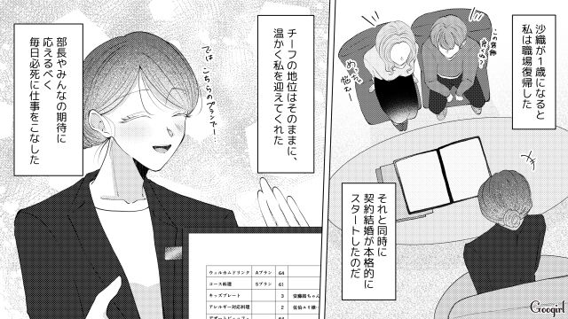 職場復帰と同時に契約結婚がスタート！ 夫が家事育児を率先してくれ…想像以上に快適な日々を送った妻の話