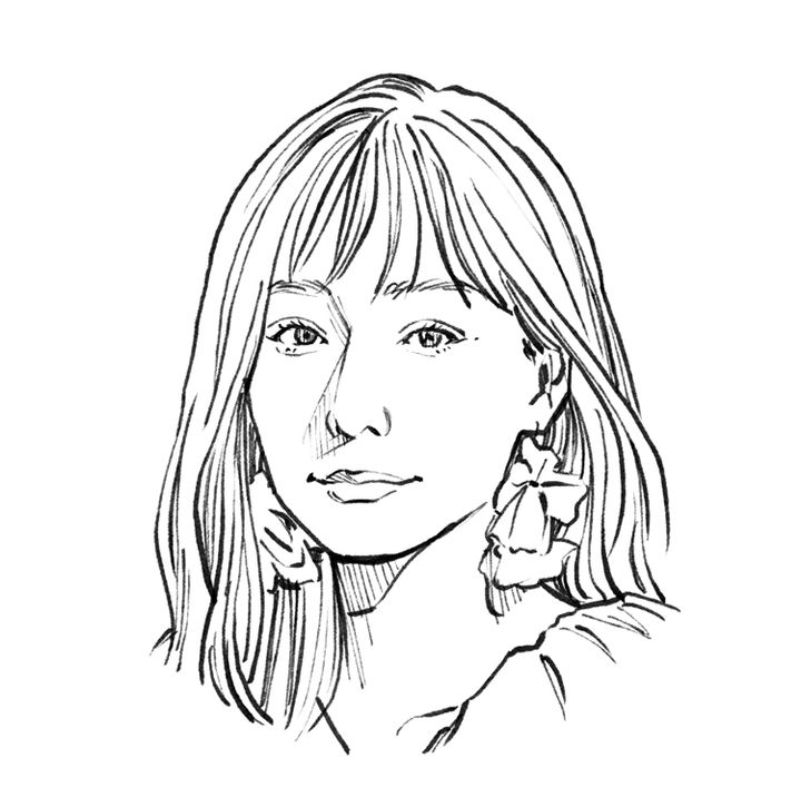 宇垣美里のイラスト