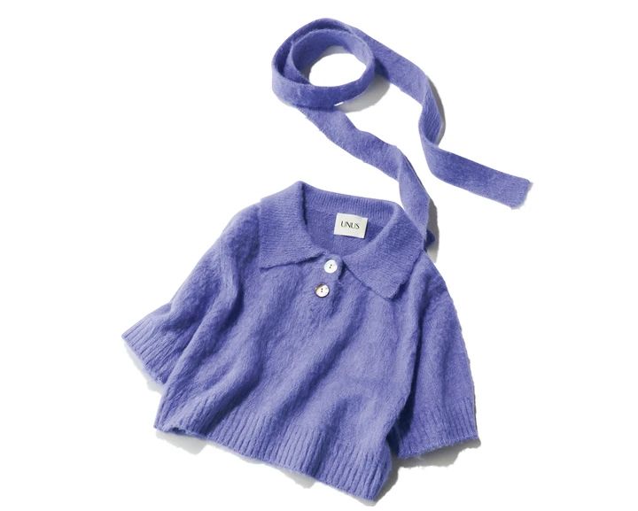 ポロニット￥38500／エストネーション（ユナス）