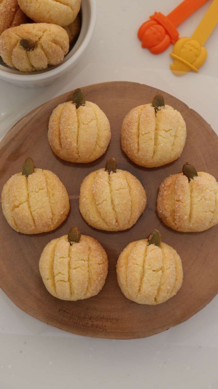 ハロウィンかぼちゃクッキー