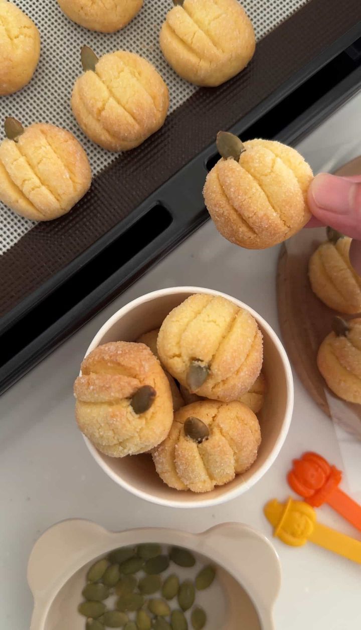 ハロウィンかぼちゃクッキー