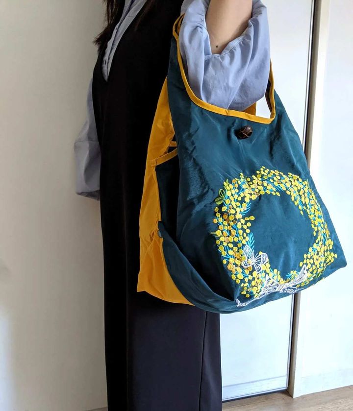 刺繍トートバッグ06