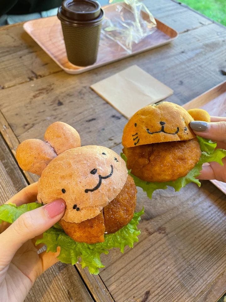 Boulangerie NODAのかわいいパン