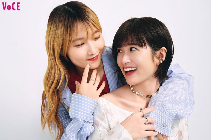 鞘師里保×小西桜子