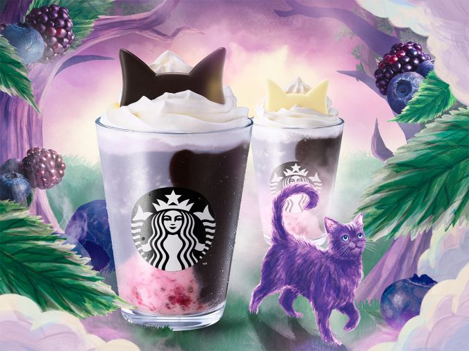 スターバックス ブラックベリー ヨーグルト フラペチーノ