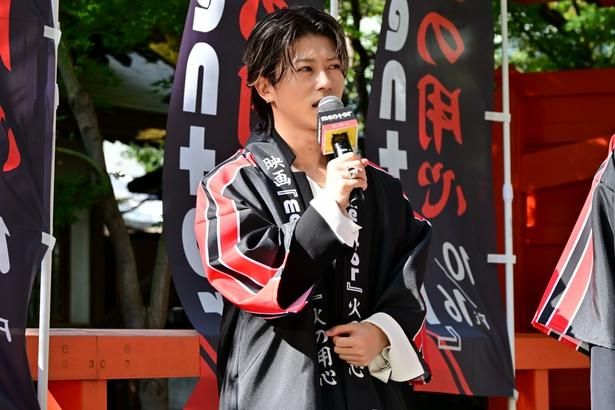 龍之介と共に火事を起こしてしまった上谷拓海役の末澤誠也 [c]2026「mentor」製作委員会