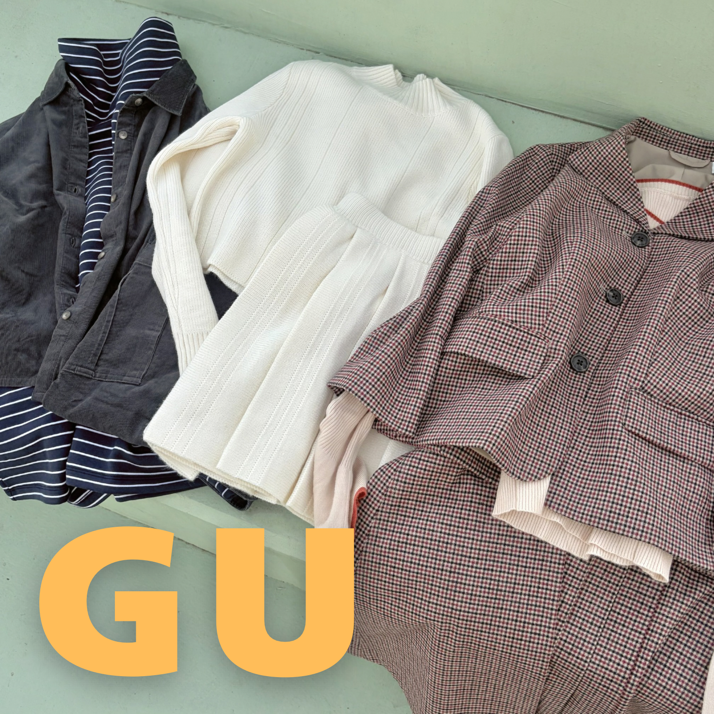 【GU新作】纏えば即コーデがキマる「最新セットアップ」3選！秋冬の“ファッション迷子”は今すぐゲット♡ | TRILL【トリル】
