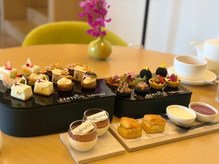 東京エディション銀座で期間限定で楽しめるValextra(ヴァレクストラ)とのコラボアフタヌーンティー。スコーン好きおすすめアフタヌーンティー アフタヌーンティー東京 エディション銀座アフタヌーンティー「Sophie at EDITION」