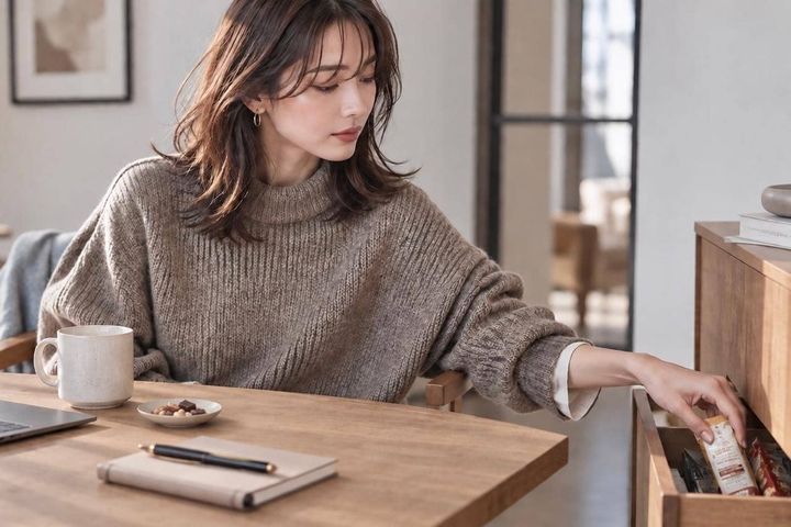 間食がやめられないのは、意志が弱いせいじゃない。“なんとなく食べ”を防ぐ３つの習慣
